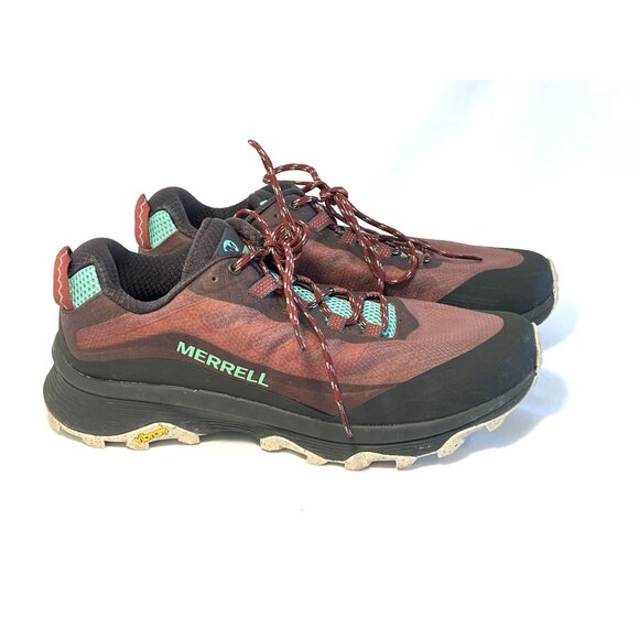 Merrell Shoes - Merrell Women's Moab Speed J0066858 Burlwood, Size 11 Trail Hiking Shoes Vibram